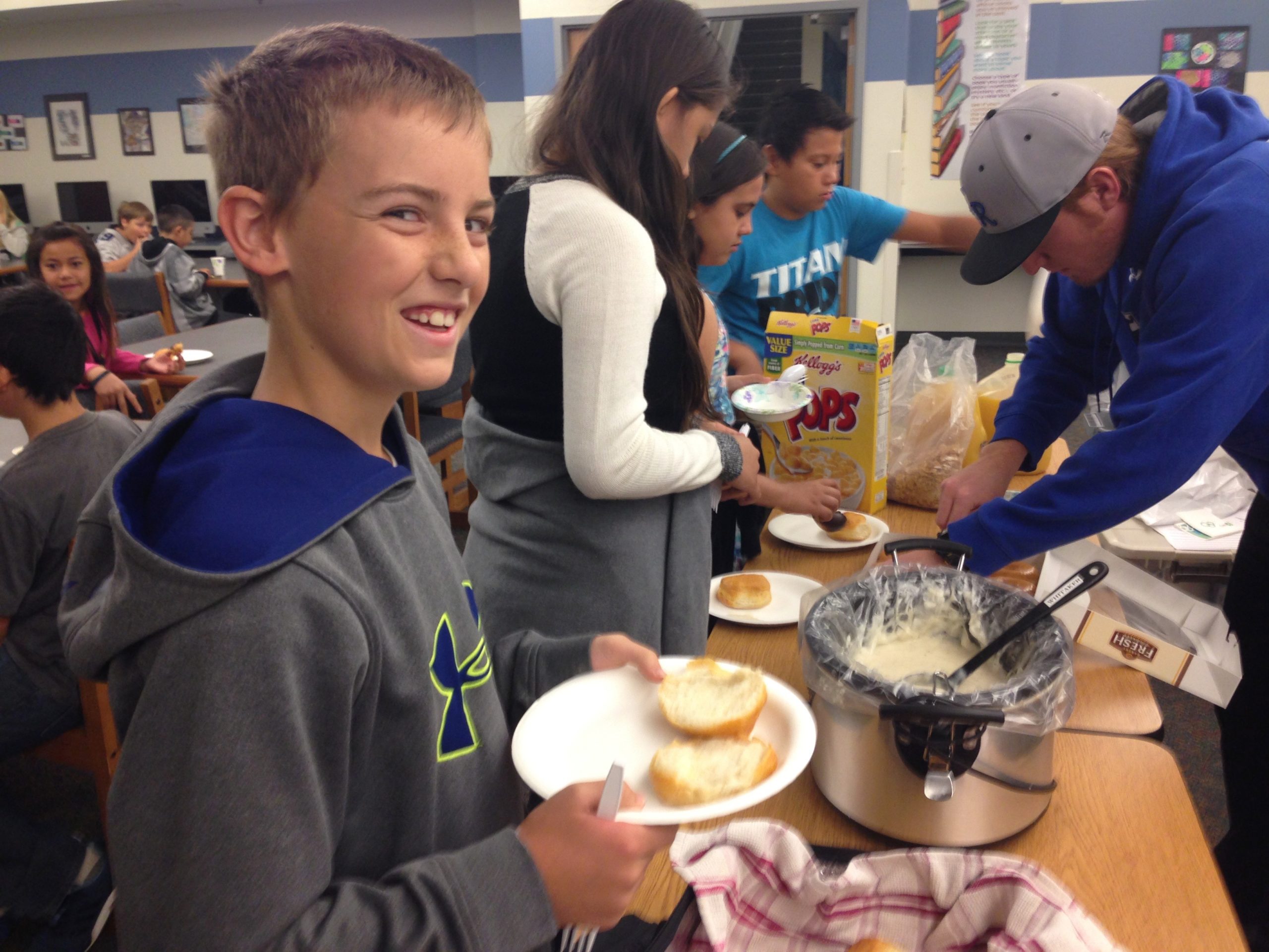 student_at_Campus_Life_breakfast